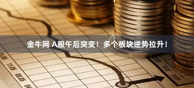 金牛网 A股午后突变！多个板块逆势拉升！