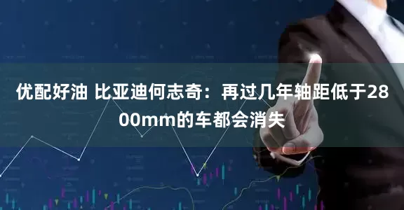 优配好油 比亚迪何志奇：再过几年轴距低于2800mm的车都会消失